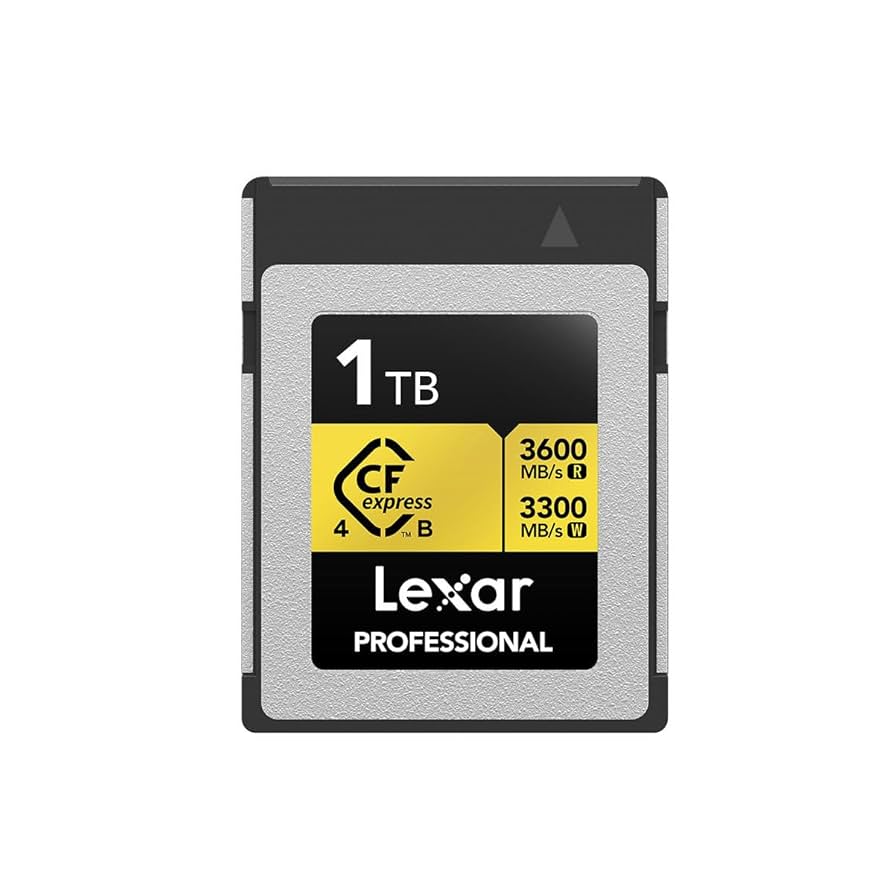 Amazon.com: Lexar 1TB Professional GOLD CFexpress 4.0 Type B